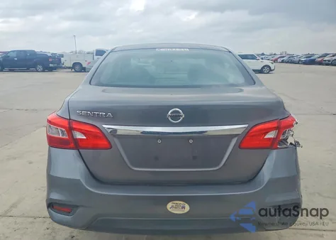 2016 Nissan Sentra S из США, поврежденный, VIN 3N1AB7AP3GY261385